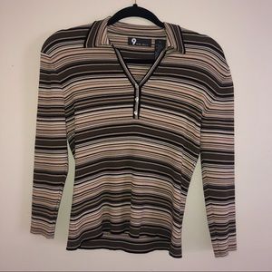 Nine West Top with Collar